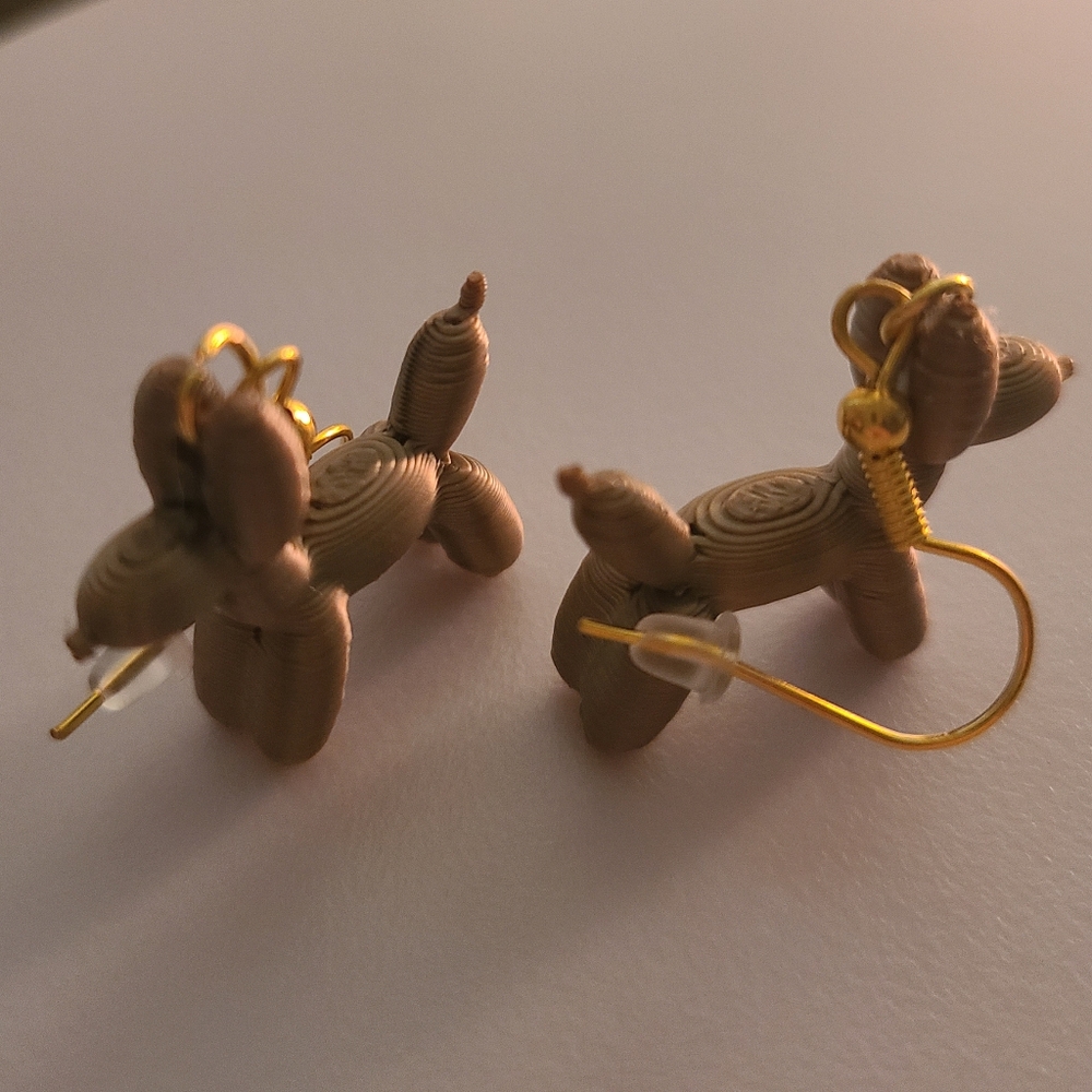 Unique Balloon Animal Earrings Multiple Colors